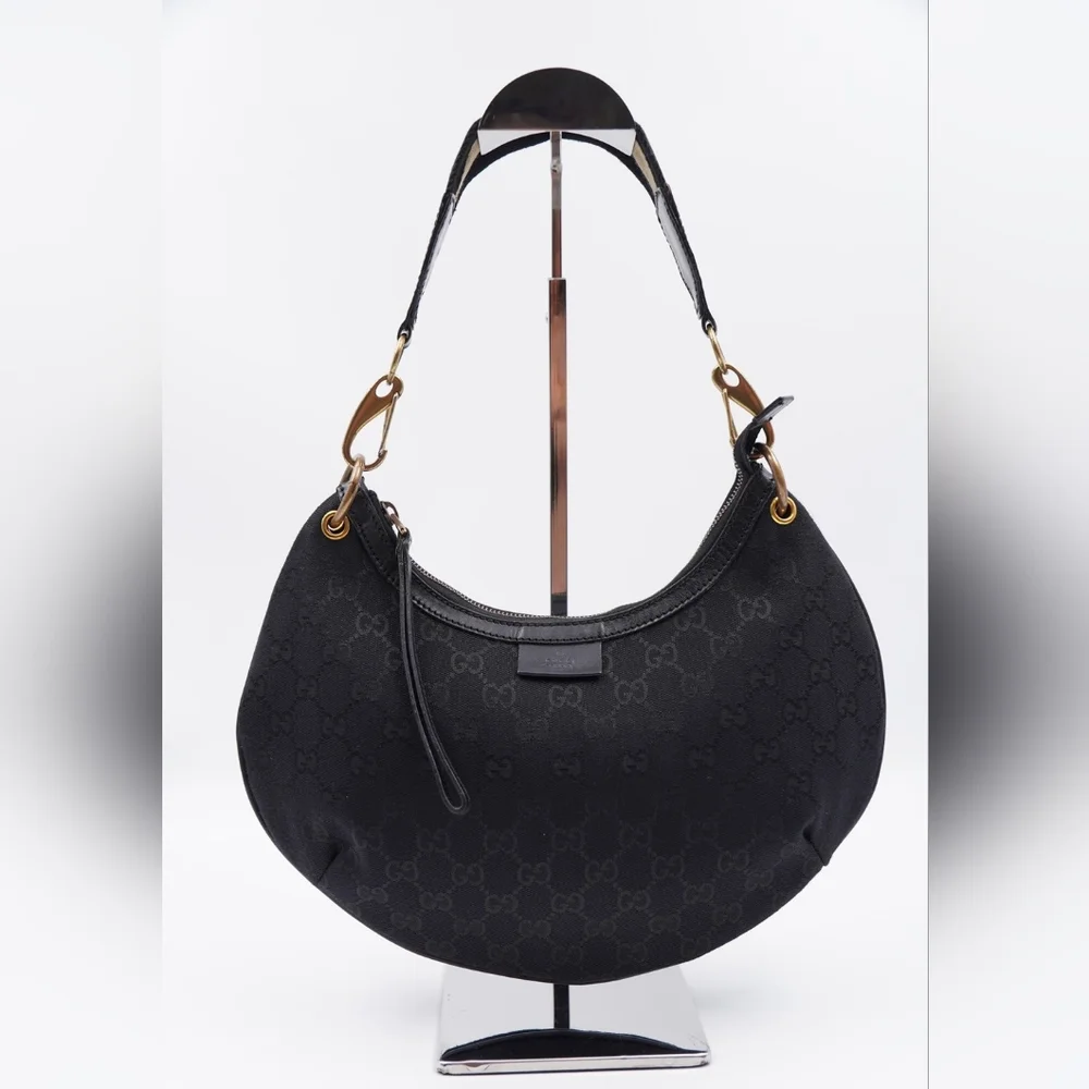 Gucci Black Hobo Bag